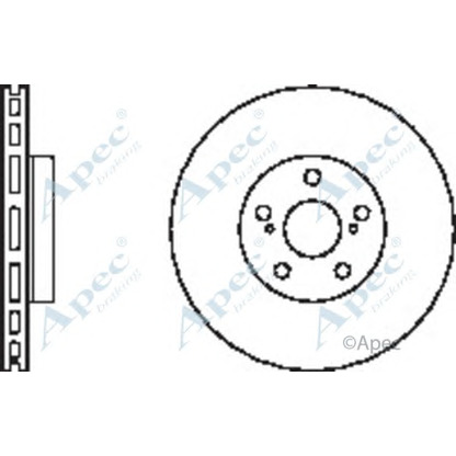 Photo Disque de frein APEC braking DSK2471