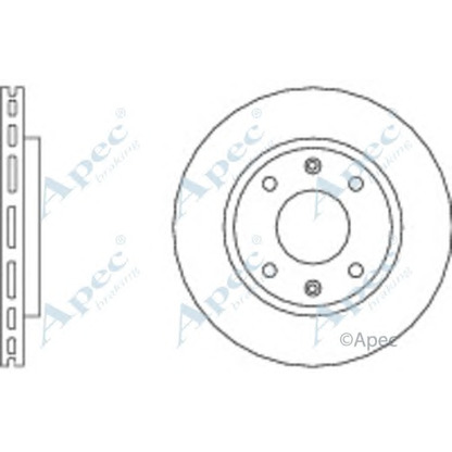 Photo Brake Disc APEC braking DSK151