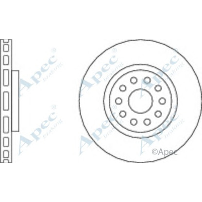 Photo Brake Disc APEC braking DSK2018