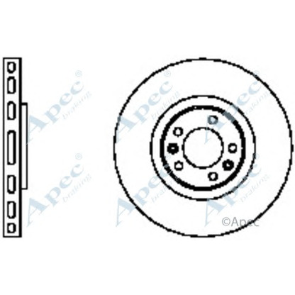 Photo Disque de frein APEC braking DSK2030