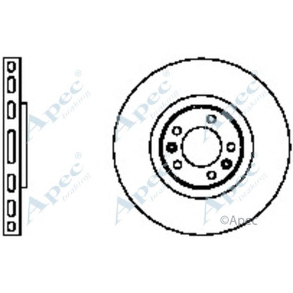 Foto Bremsscheibe APEC braking DSK2030