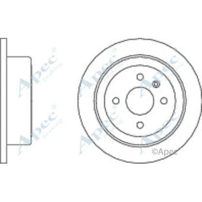 Photo Brake Disc APEC braking DSK2067