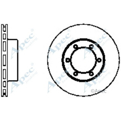 Photo Disque de frein APEC braking DSK2074