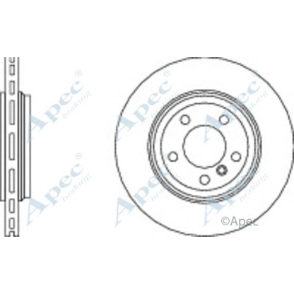 Foto Disco  freno APEC braking DSK2080