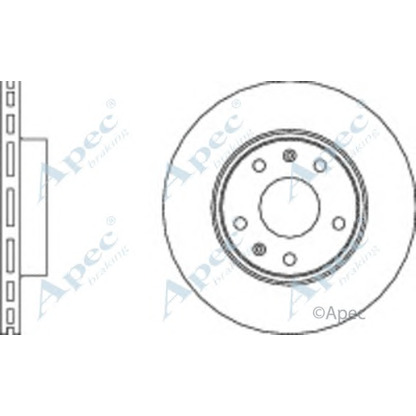 Photo Disque de frein APEC braking DSK2120