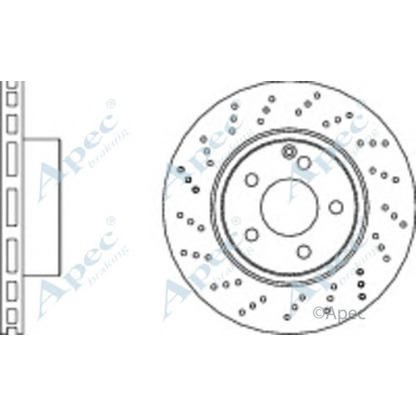 Photo Disque de frein APEC braking DSK2132