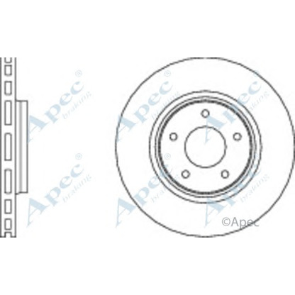 Foto Disco  freno APEC braking DSK2170