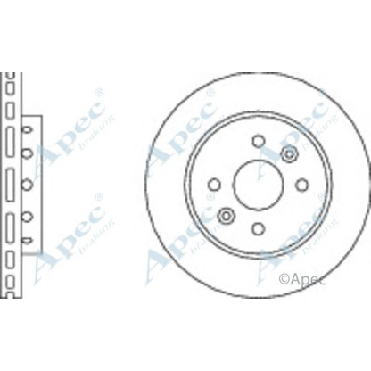 Foto Disco  freno APEC braking DSK2189