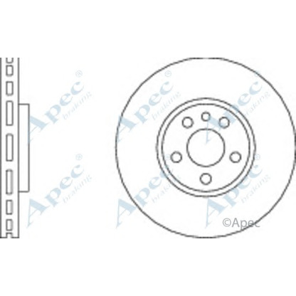 Foto Disco  freno APEC braking DSK2205