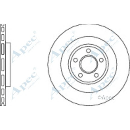 Photo Brake Disc APEC braking DSK2605