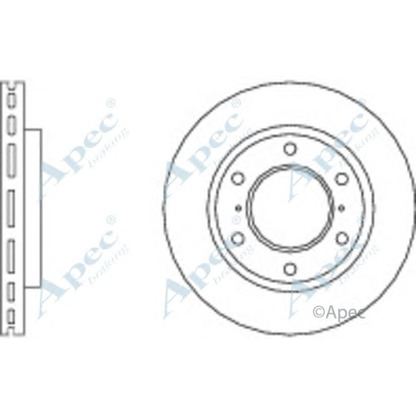 Photo Disque de frein APEC braking DSK2627