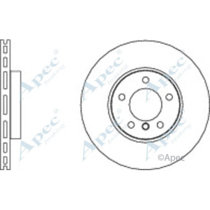 Photo Disque de frein APEC braking DSK2705