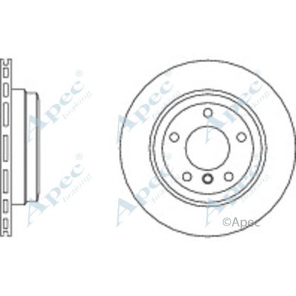 Photo Disque de frein APEC braking DSK2715