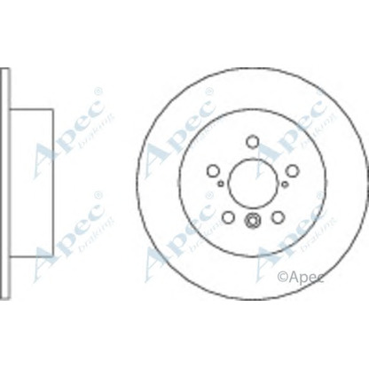 Photo Brake Disc APEC braking DSK2731