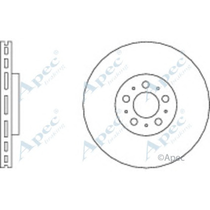 Photo Brake Disc APEC braking DSK2736