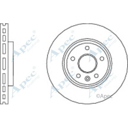 Foto Disco de freno APEC braking DSK2753