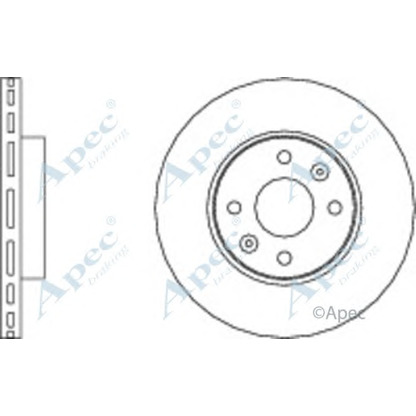 Foto Disco de freno APEC braking DSK2900