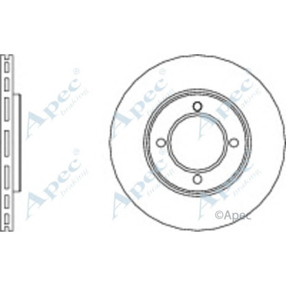 Foto Disco de freno APEC braking DSK291