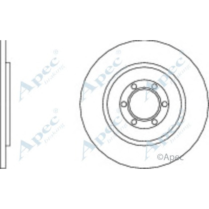 Photo Brake Disc APEC braking DSK293