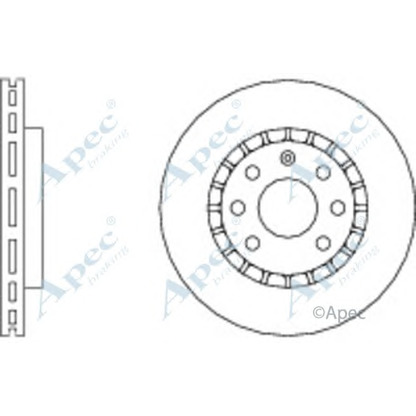 Photo Brake Disc APEC braking DSK518