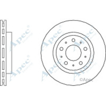 Foto Bremsscheibe APEC braking DSK530