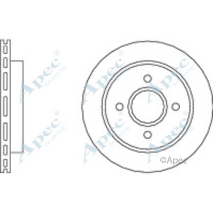 Photo Brake Disc APEC braking DSK534