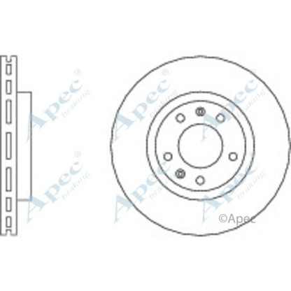 Foto Disco  freno APEC braking DSK557