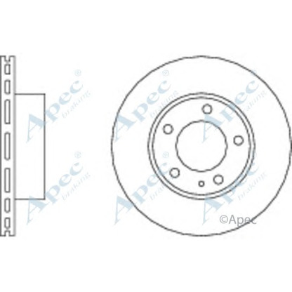 Photo Brake Disc APEC braking DSK624