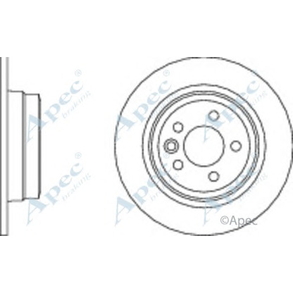 Foto Disco  freno APEC braking DSK830