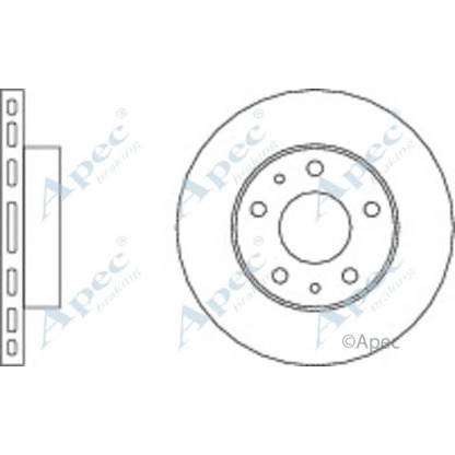 Foto Disco  freno APEC braking DSK925