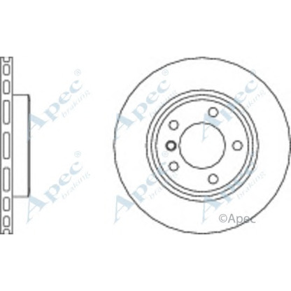 Foto Disco  freno APEC braking DSK971