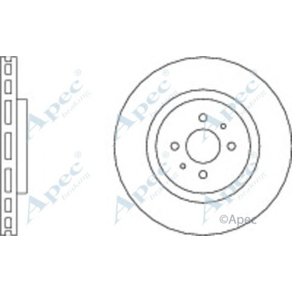 Foto Disco  freno APEC braking DSK975