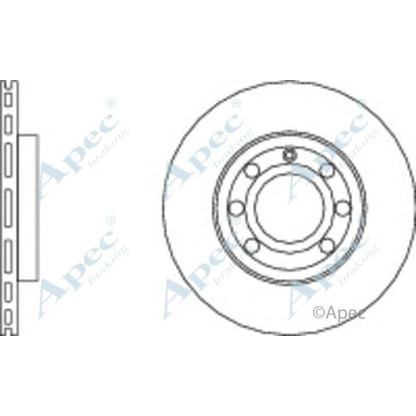 Photo Brake Disc APEC braking DSK2114