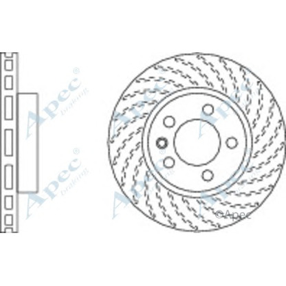 Foto Disco  freno APEC braking DSK2309