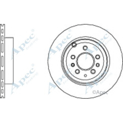 Foto Disco de freno APEC braking DSK2757