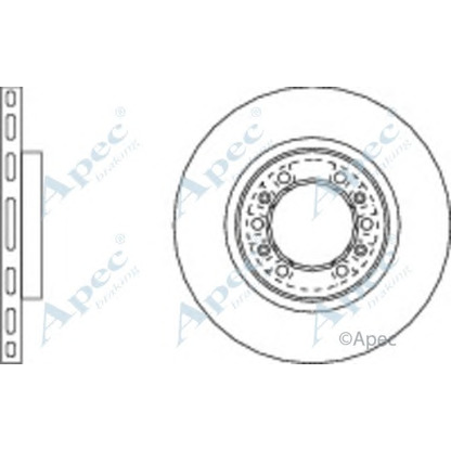 Photo Brake Disc APEC braking DSK2931