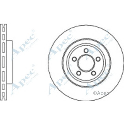 Foto Disco de freno APEC braking DSK2937