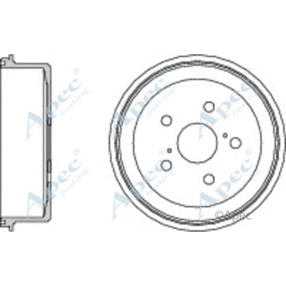 Foto Tambor de freno APEC braking DRM9150