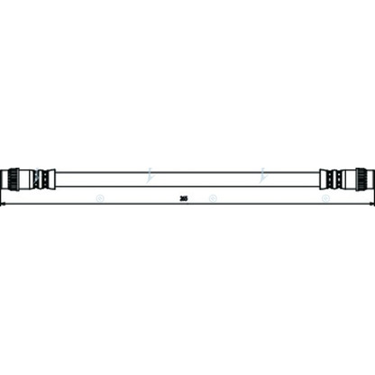 Foto Tubo flexible de frenos APEC braking HOS3067