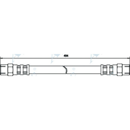 Foto Flessibile del freno APEC braking HOS3096