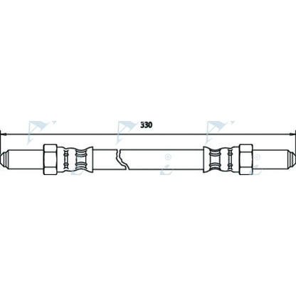 Photo Brake Hose APEC braking HOS3168