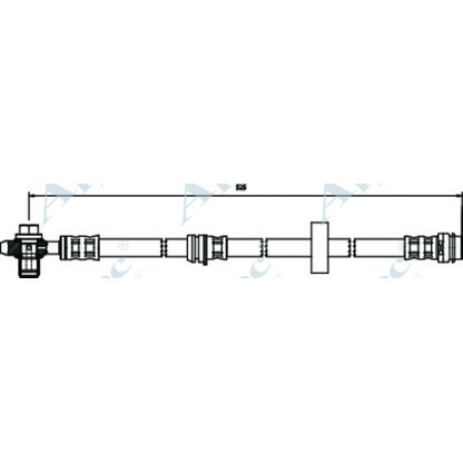 Foto Flessibile del freno APEC braking HOS3273