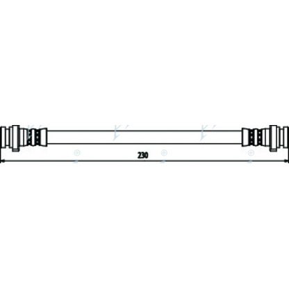 Photo Brake Hose APEC braking HOS3301