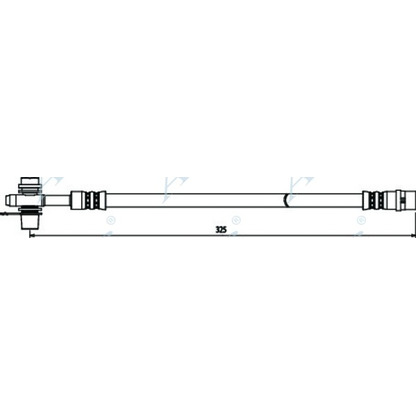 Foto Bremsschlauch APEC braking HOS3307