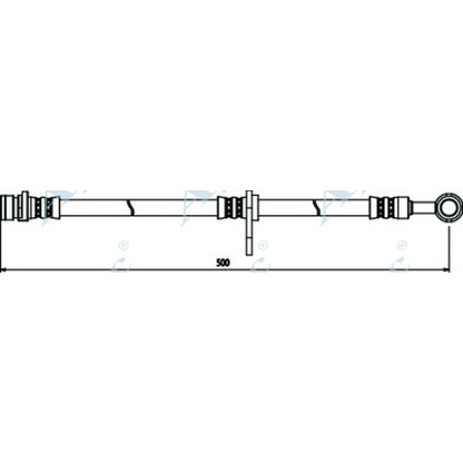 Foto Bremsschlauch APEC braking HOS3320