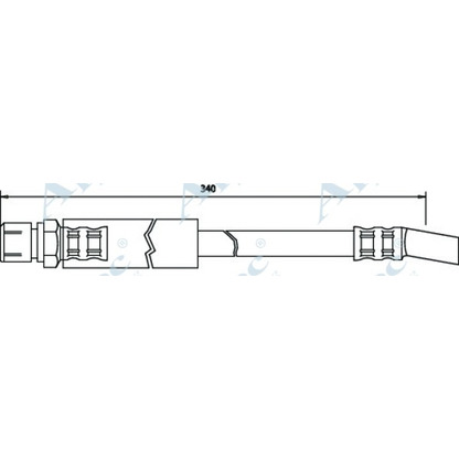 Photo Brake Hose APEC braking HOS3351