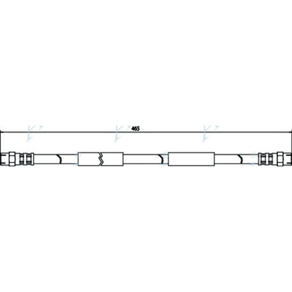 Photo Brake Hose APEC braking HOS3407