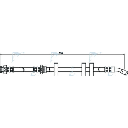 Foto Flessibile del freno APEC braking HOS3451