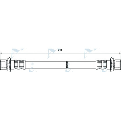 Foto Flessibile del freno APEC braking HOS3467