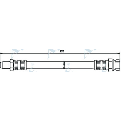 Photo Brake Hose APEC braking HOS3486